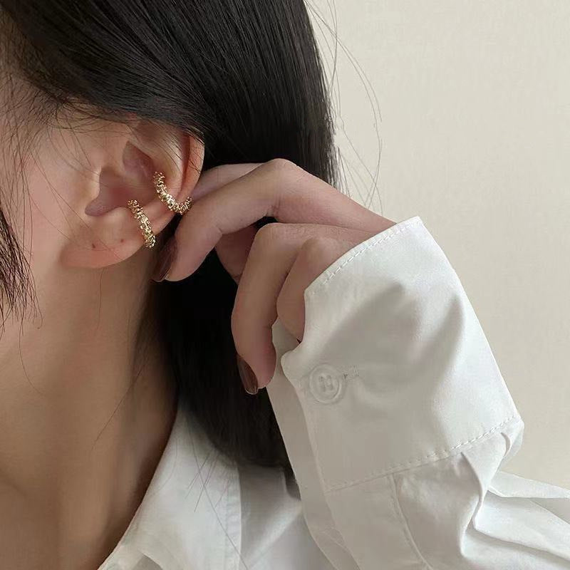 Style Personalized Super Flash Pinion Clip Graceful Ear Buckle