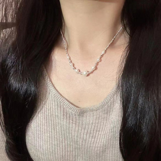 Women's Luxury Girlfriends Clavicle Chain Design Couple Necklace