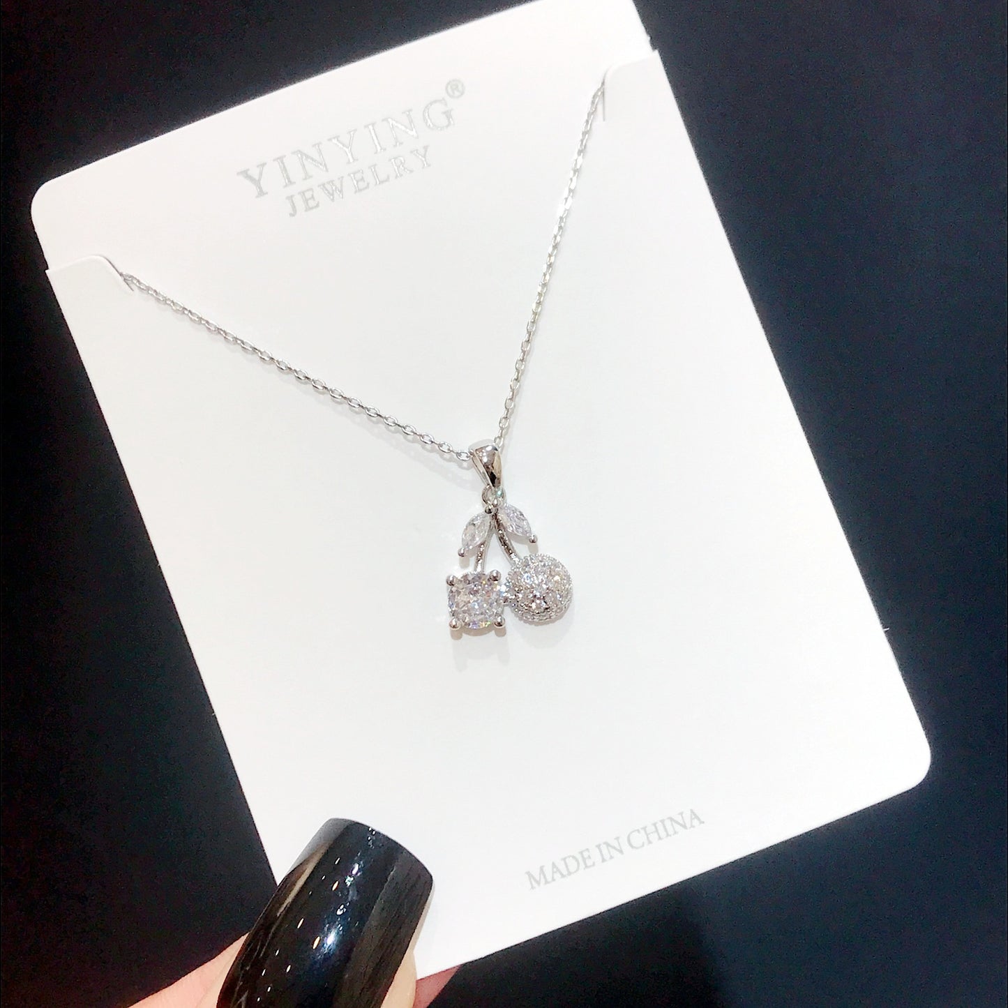 Women's Bow Fishtail Wings Clavicle Chain Super Long Color Necklaces