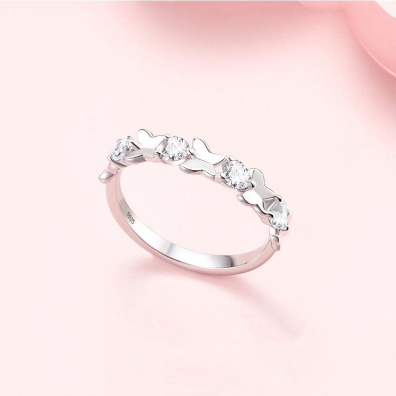 Love Couple Light Luxury High-grade Sweet Rings