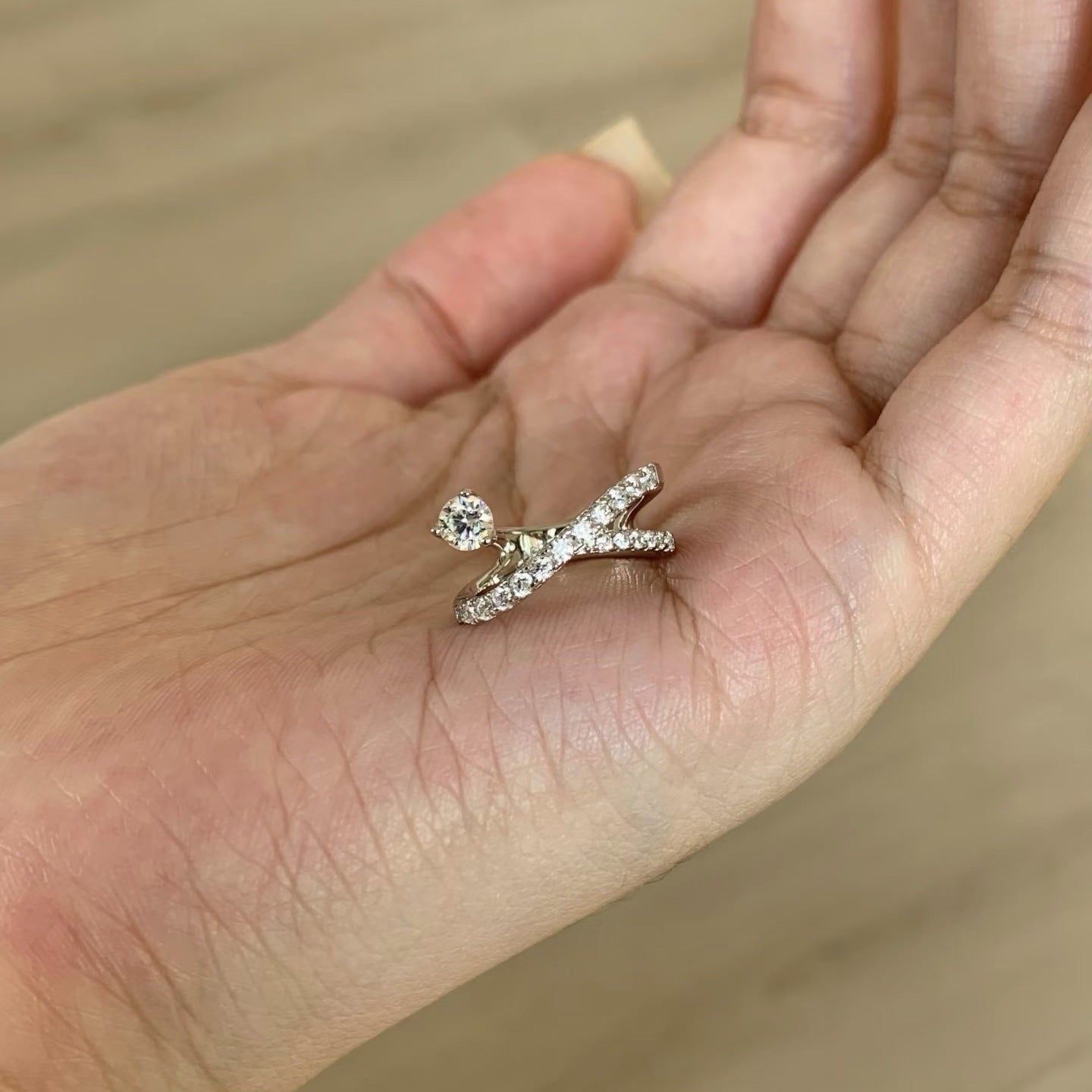 Women's Meteor Little Finger Small Exquisite High-grade Light Ring