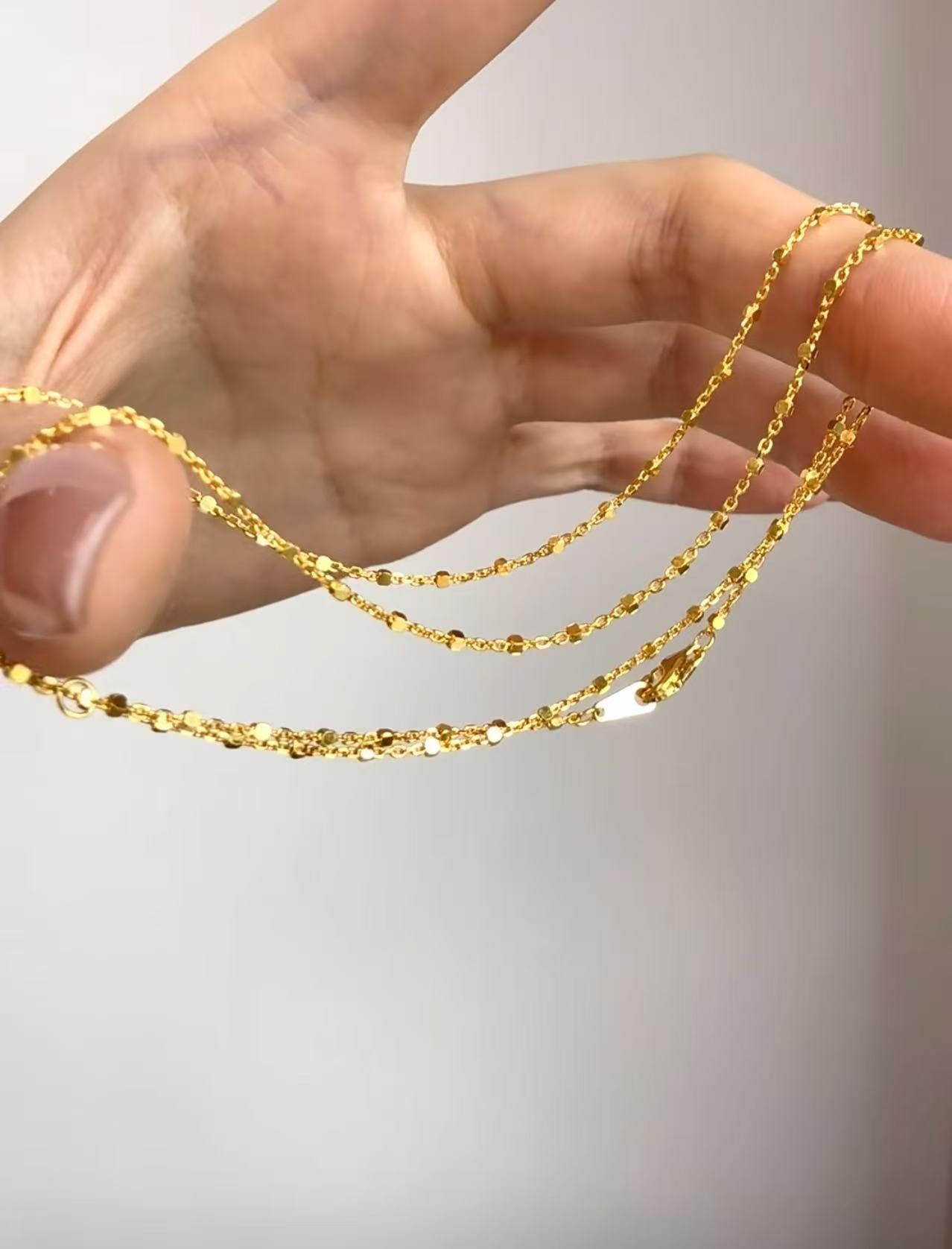 Light Luxury Cheetah Starry Female Clavicle Chain Twin High-grade Fashion Necklace