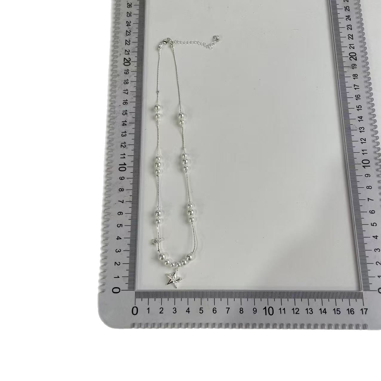 Entry Lux Fashion Zircon Pearl Sweet Cool High Sense Simple Necklace