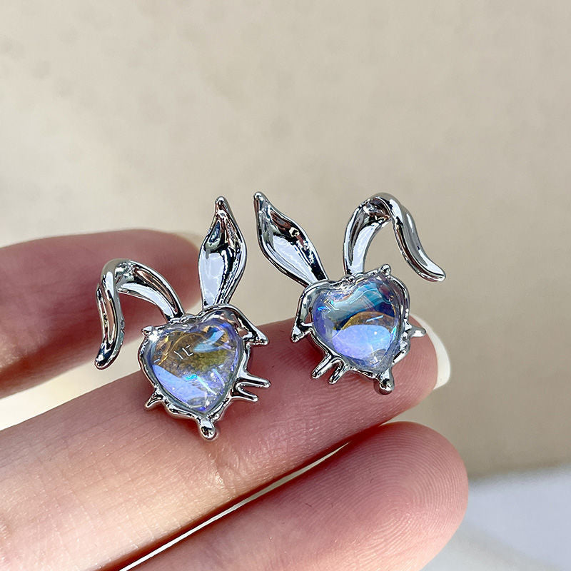 Fairy Style Korean Sweet Mori Minority Elegant Face Earrings