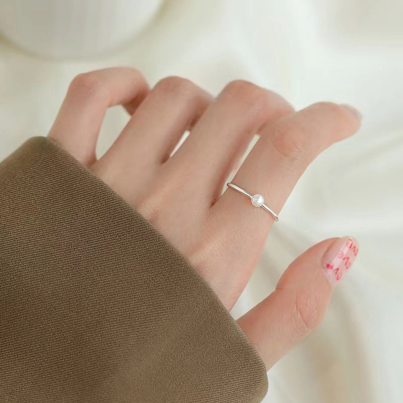 Women's Interest Light Luxury Advanced Sense Little Finger Rings