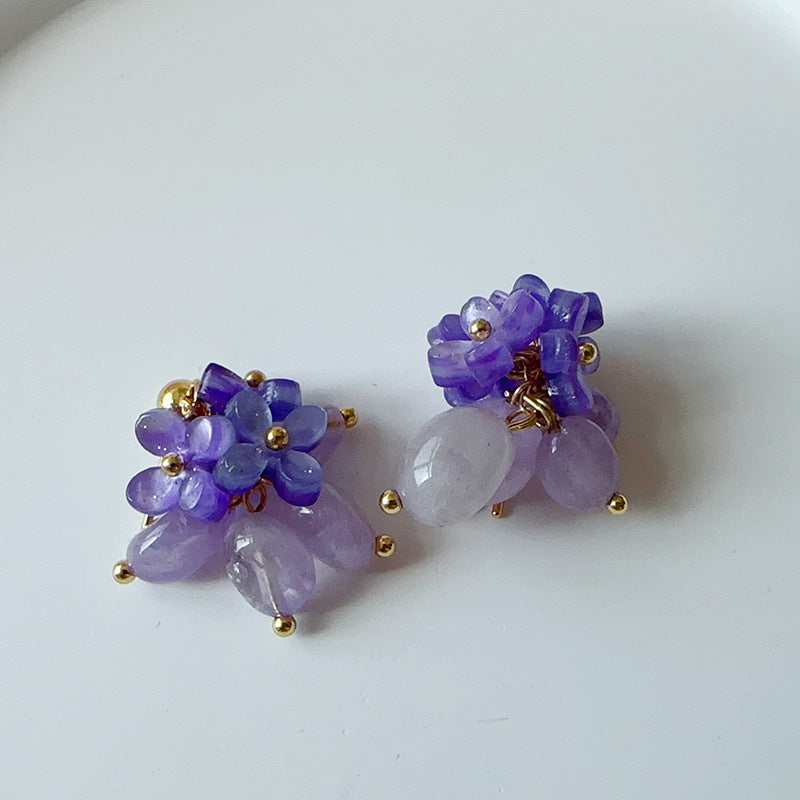 Flower Ear Sweet Get Rid Of Passerby Female Stud Earrings