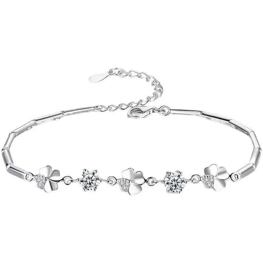 Women's Clover Light Luxury Minority Design Girlfriends Birthday Bracelet
