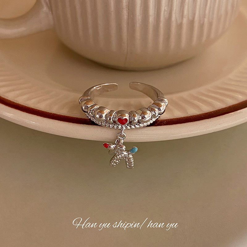 Monster Sweet Cool Cartoon Cute Girlfriends Ring