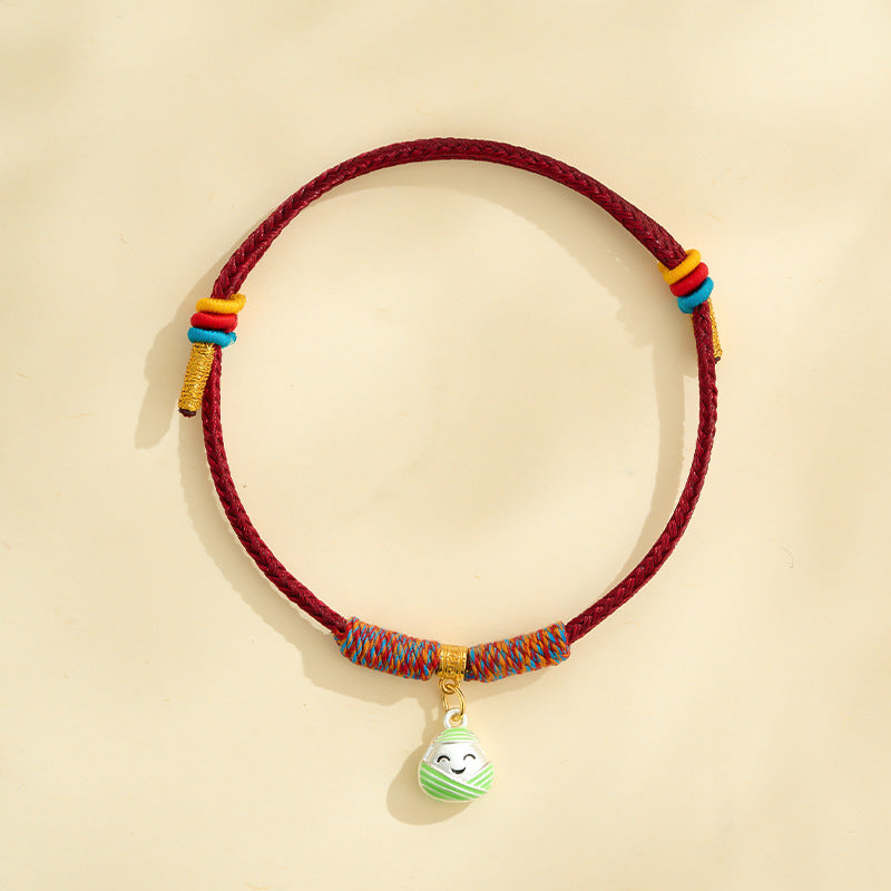 Children's Colorful Little Fat Fu Hand-woven May Gift Braided Bracelet