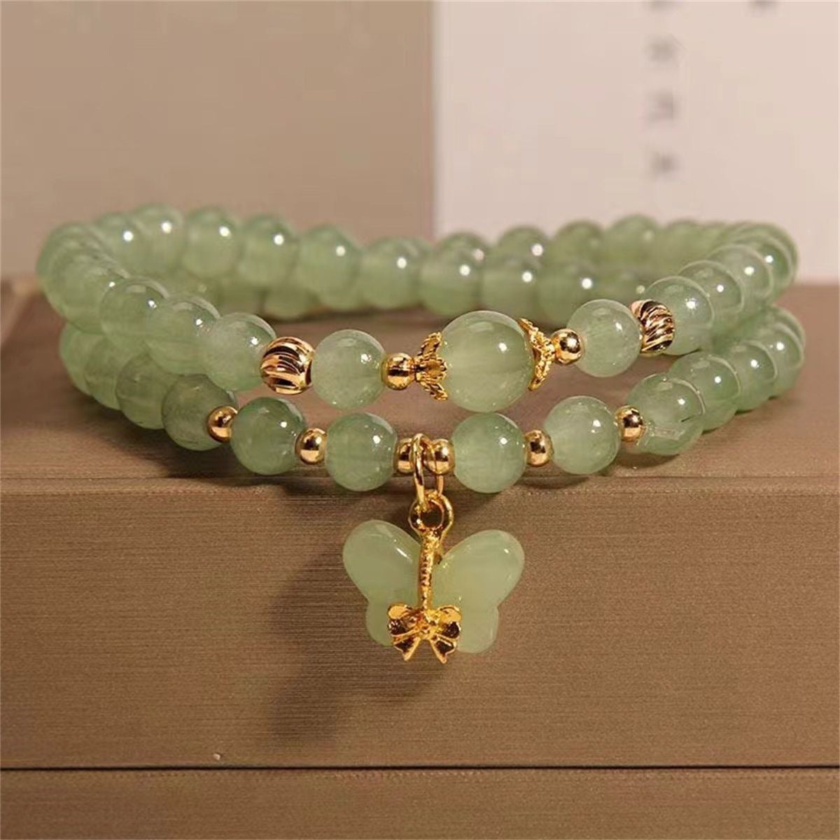 Women's Butterfly Double Longevity Lock Gift For Rings