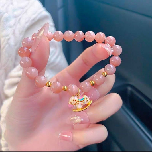 Sun Orange Life Female Style Light Luxury Advanced Exquisite Girlfriend Bracelet