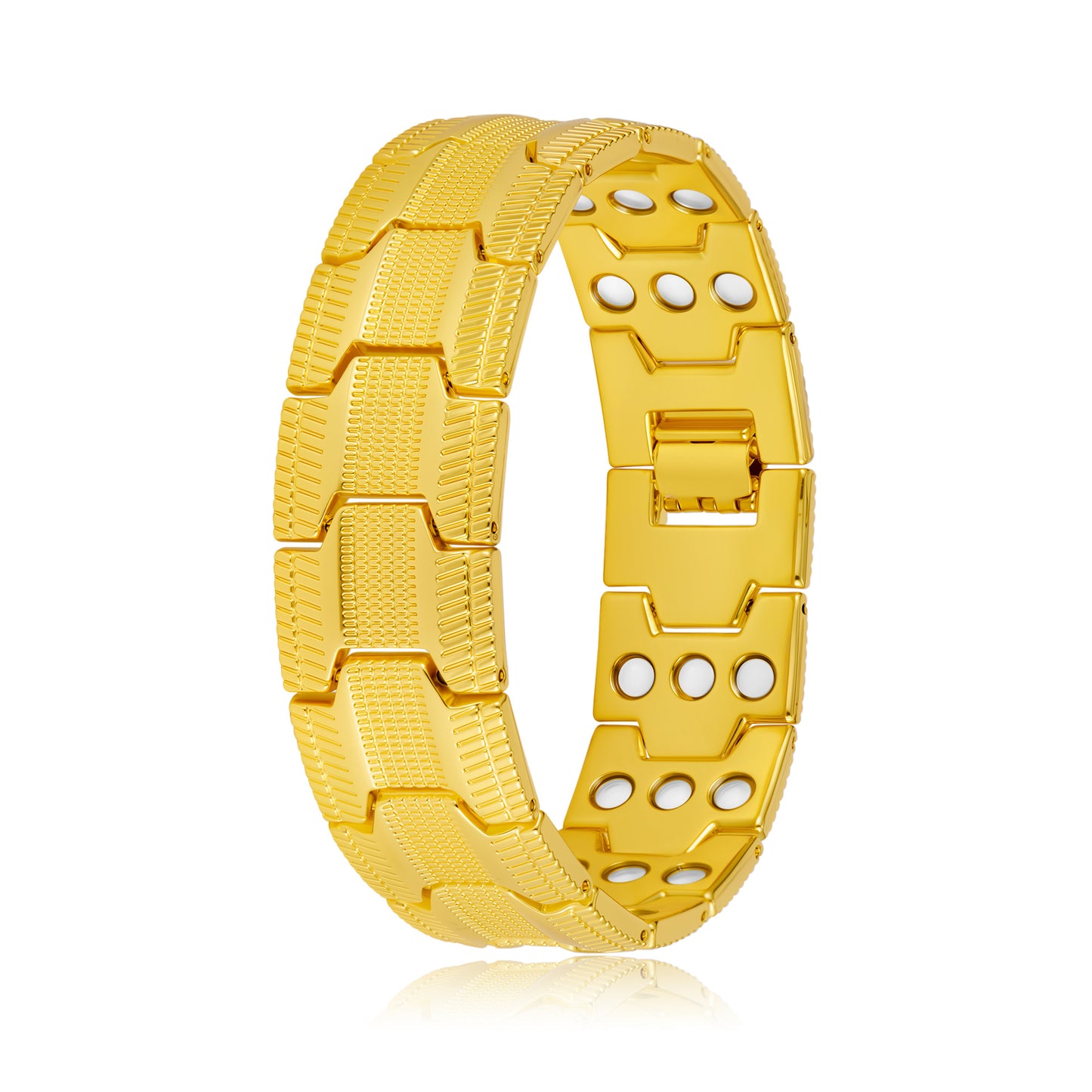 Women's & Men's Detachable Magnet Metal Couple Bracelets