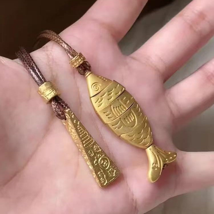 Fish Retro National Style Light Luxury High-grade Pendants