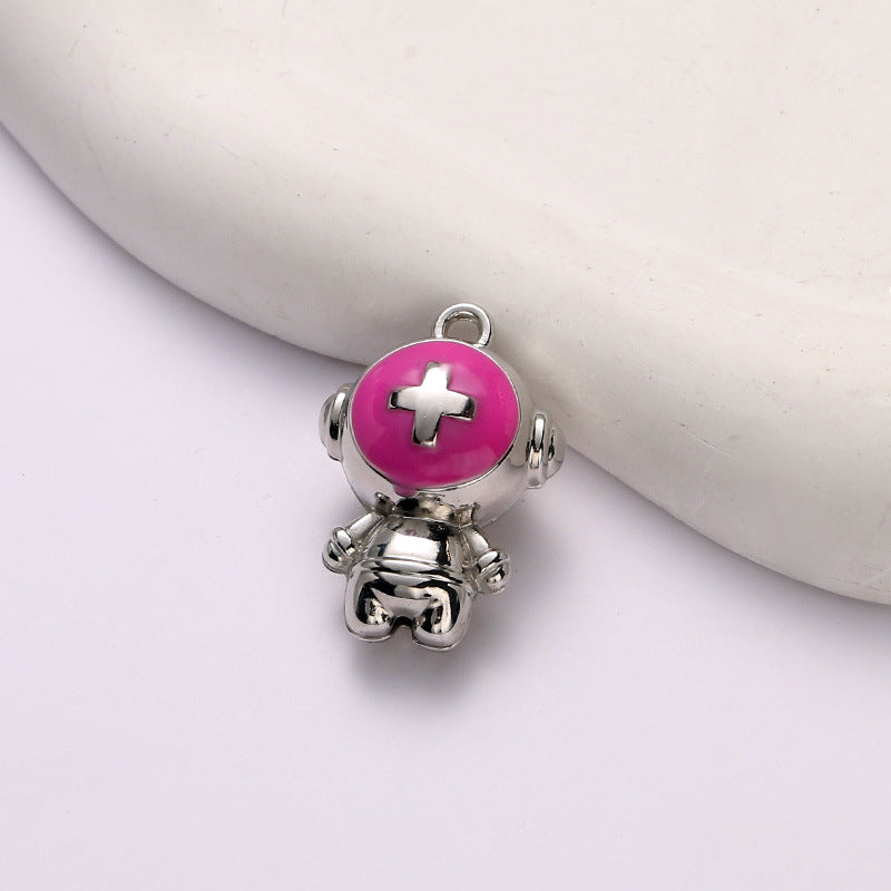 Minority Creative Dinosaur Windmill Bear Alloy Fashion Street Pendants