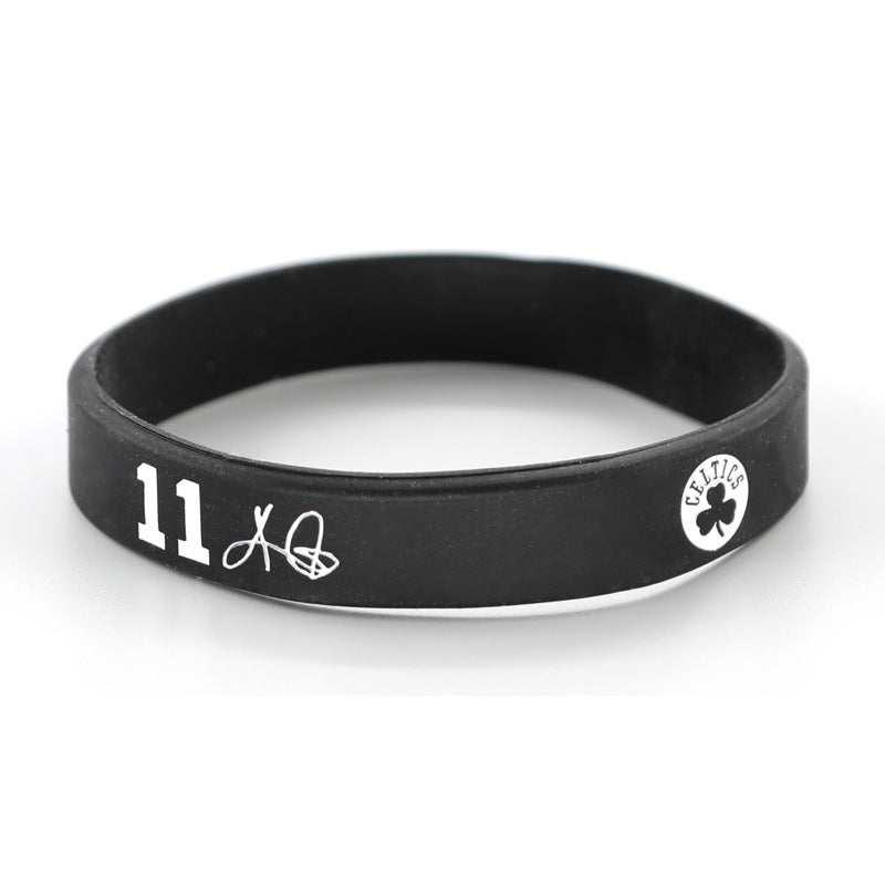 Basketball Silicone Rubber James Curry Harden Durant Bracelet