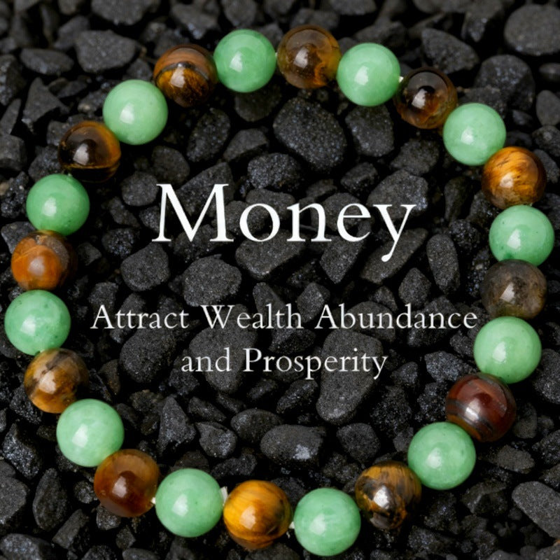 Versatile Classic Comfortable Xi Glass Tigereye Bracelet