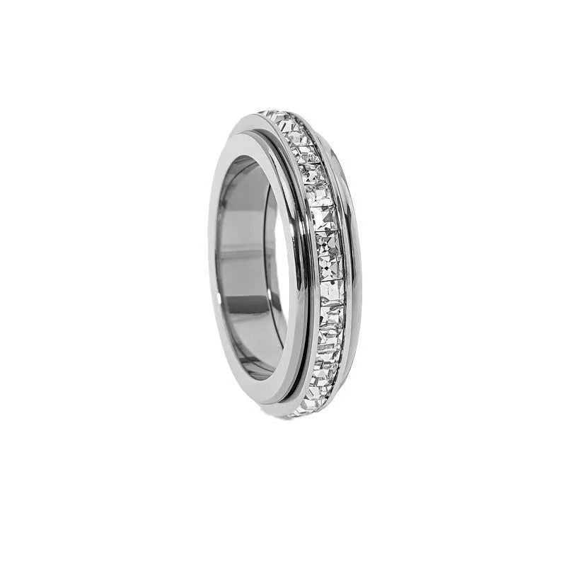 Starry Female Light Luxury High Sense Couple Simple Titanium Steel Bracelets