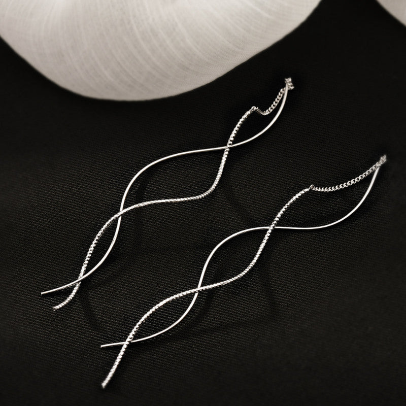 Women's Light Luxury Minority Design Sense Long Fringe Elegant Summer Ear Line