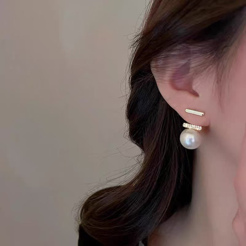 Women's Champagne Beads Zircon Affordable Luxury Fashion Ear Line