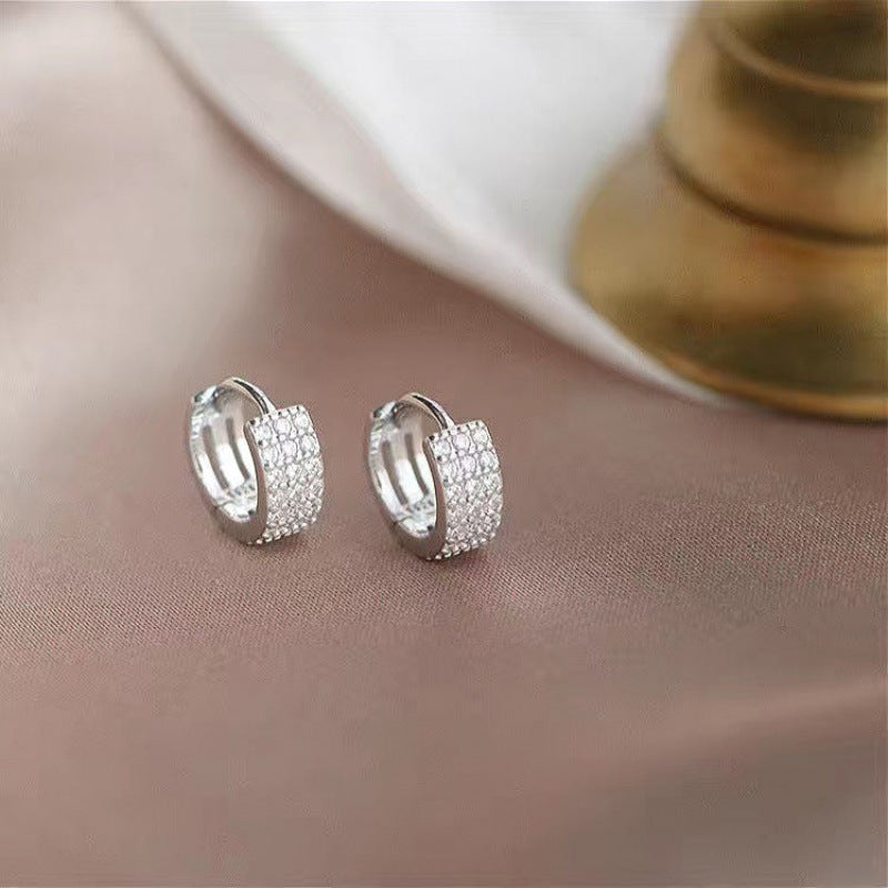 Women's Sterling Sier For Fashion Ear Clips Earrings