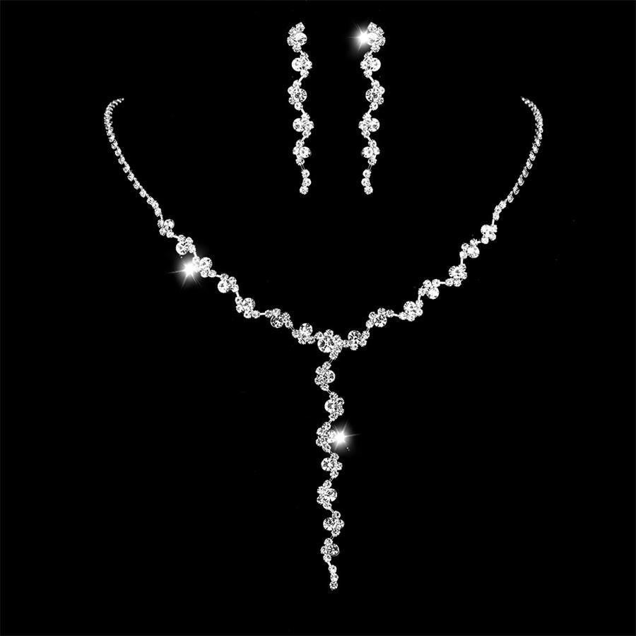 Fashion Claw Chain Zircon Elegant Design High Sense Necklace
