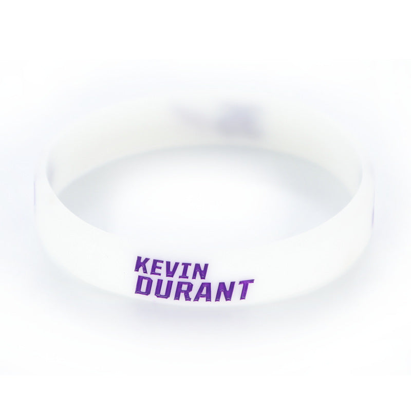Basketball Silicone Rubber James Curry Harden Durant Bracelet