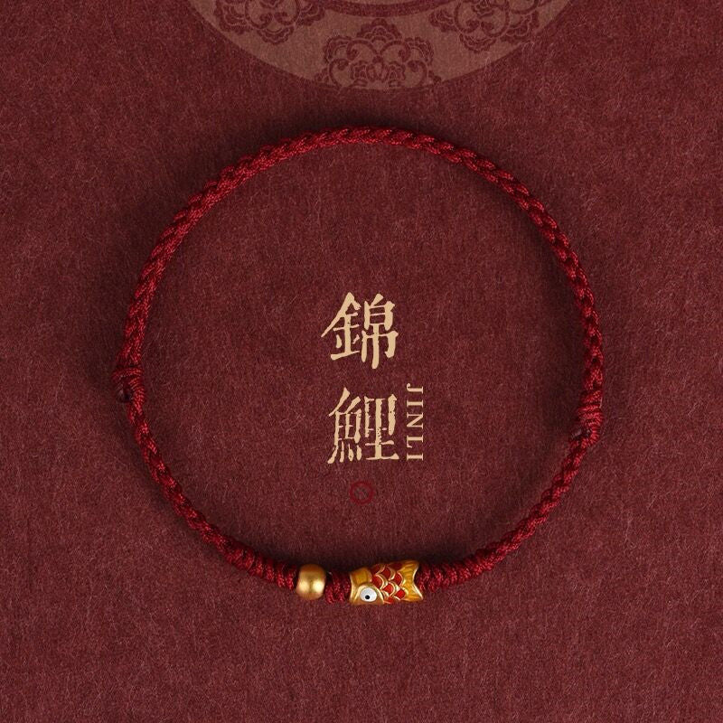 Imitation Cinnabar Beading Simple Light Luxury Bracelets