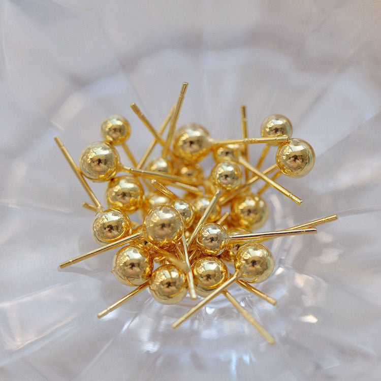 Women's Vietnam Placer Gold Rose Imitation Flower Love Rings