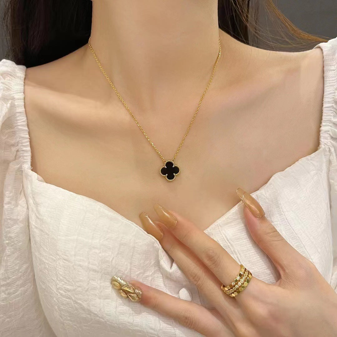 Steel No Fading Ornament Simple Temperament Clavicle Necklaces