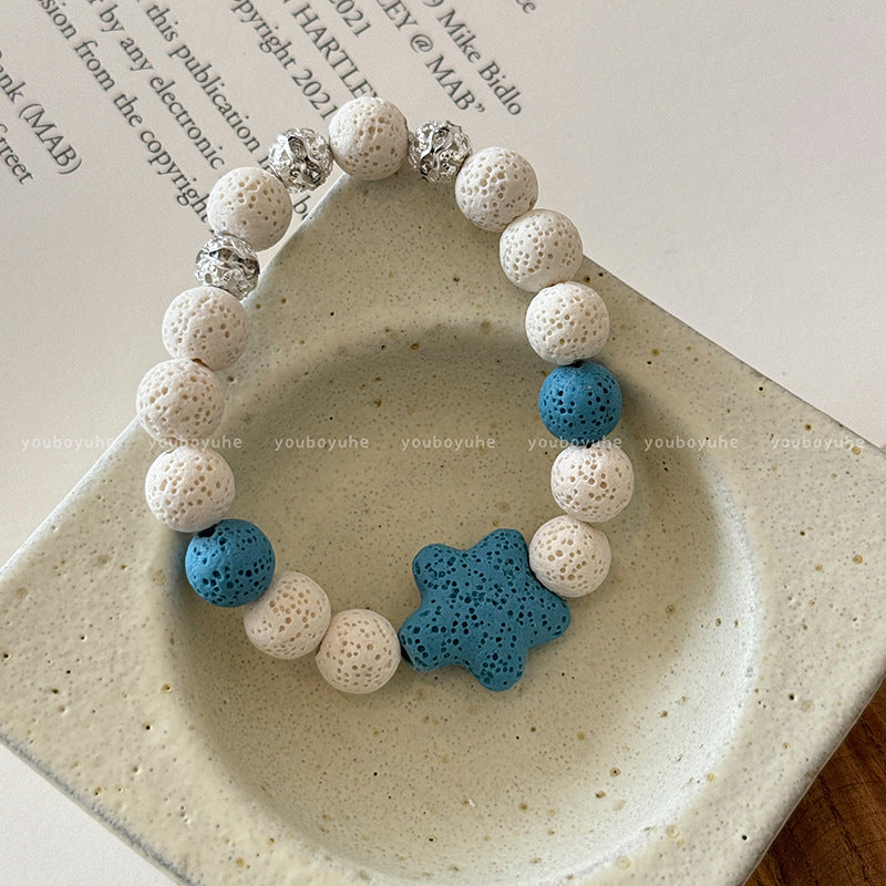 Apple Beaded Female Summer Dopamine Personality Bracelets