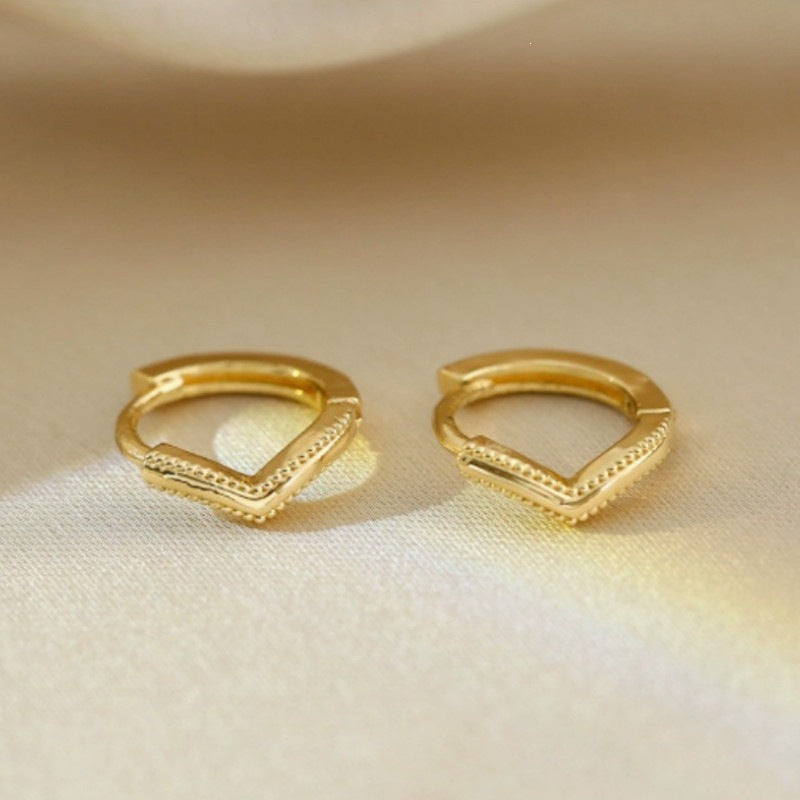 Women's Needle High-grade Super Flash Zircon Light Luxury Refined Grace Earrings