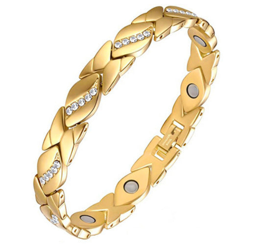 Men's Detachable Magnet Module Couple Magnetic Brace Bracelets