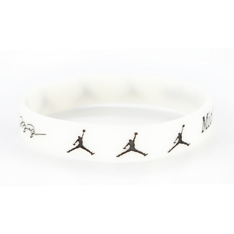 Basketball Silicone Rubber James Curry Harden Durant Bracelet