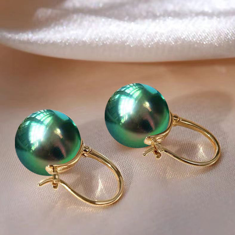 Shell Pearl Parvenu Gold Imitation White Rings