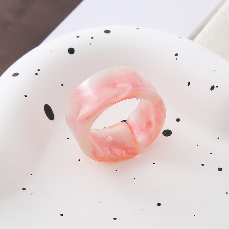 Female Sweet All Match Index Finger Circle Ring
