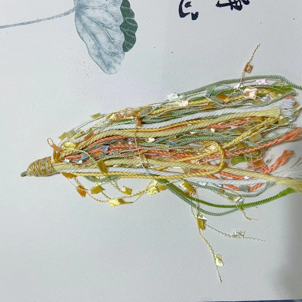 Pure Cotton Wire Woven Handmade Large Jewelry Accessories