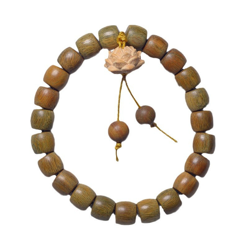 Women's & Men's Argentina Straight Cut Barrel Shaped Bead Lotus Ethnic Style Beads Pendants