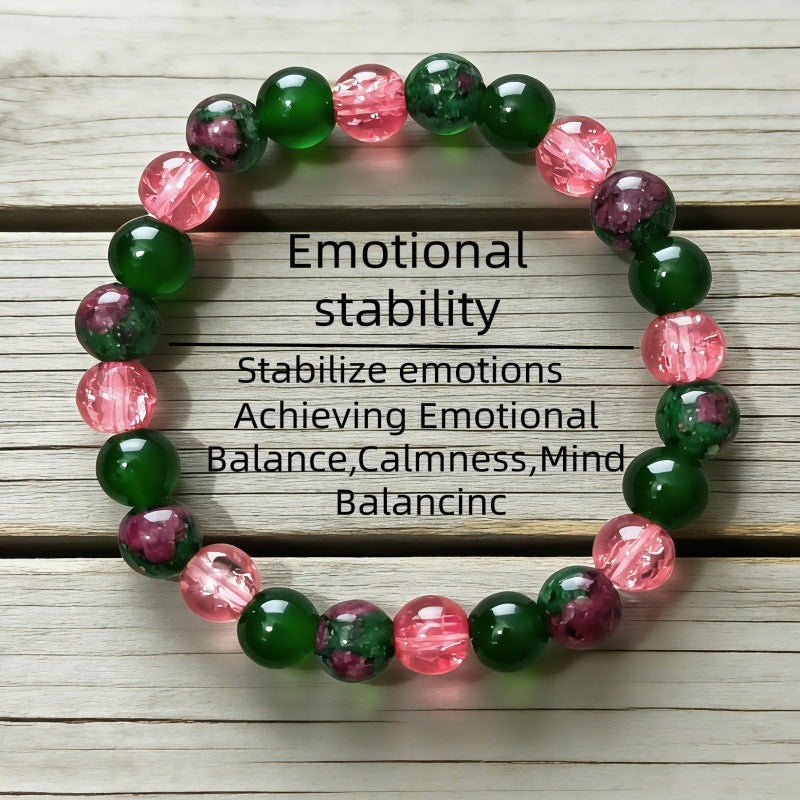 Glamorous Slouchy Attractive Natural Stone Crystal Bracelets