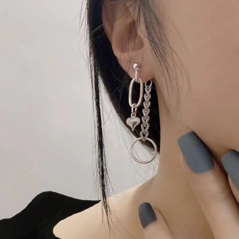Women's & Men's Chain Tassel Back Retro Sweet Cool Earrings
