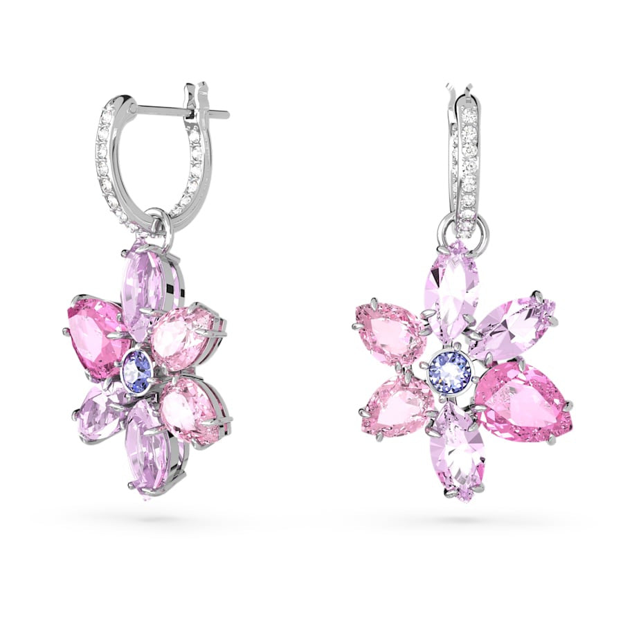 Candy Colorful Female Austrian Crystal Contrast Earrings