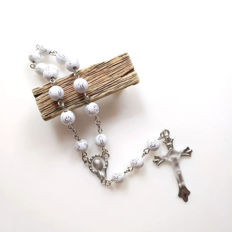 Personalized Tassel Car Interior Cross Beads Pendants