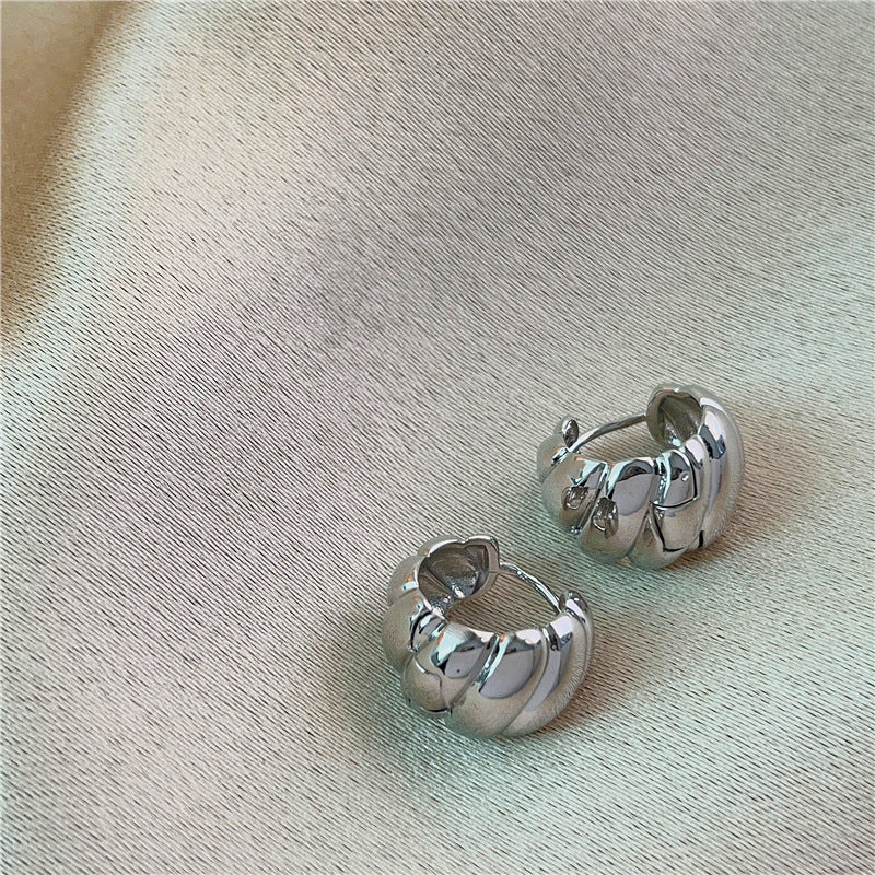 Luxury High-grade Twist Clip Geometric U-shaped Ear Buckle