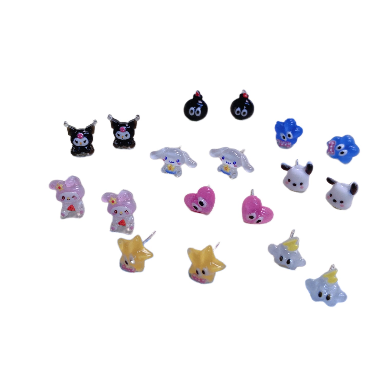 Ear Sweet Cute Cartoon Pacha Big Earrings