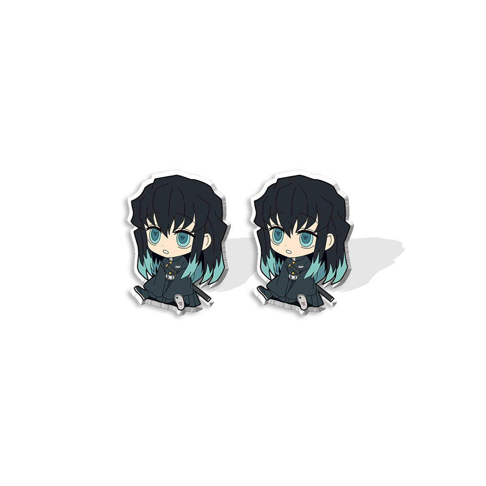 No Anime Secondary Acrylic Heat Shrinkable Sheet Rings