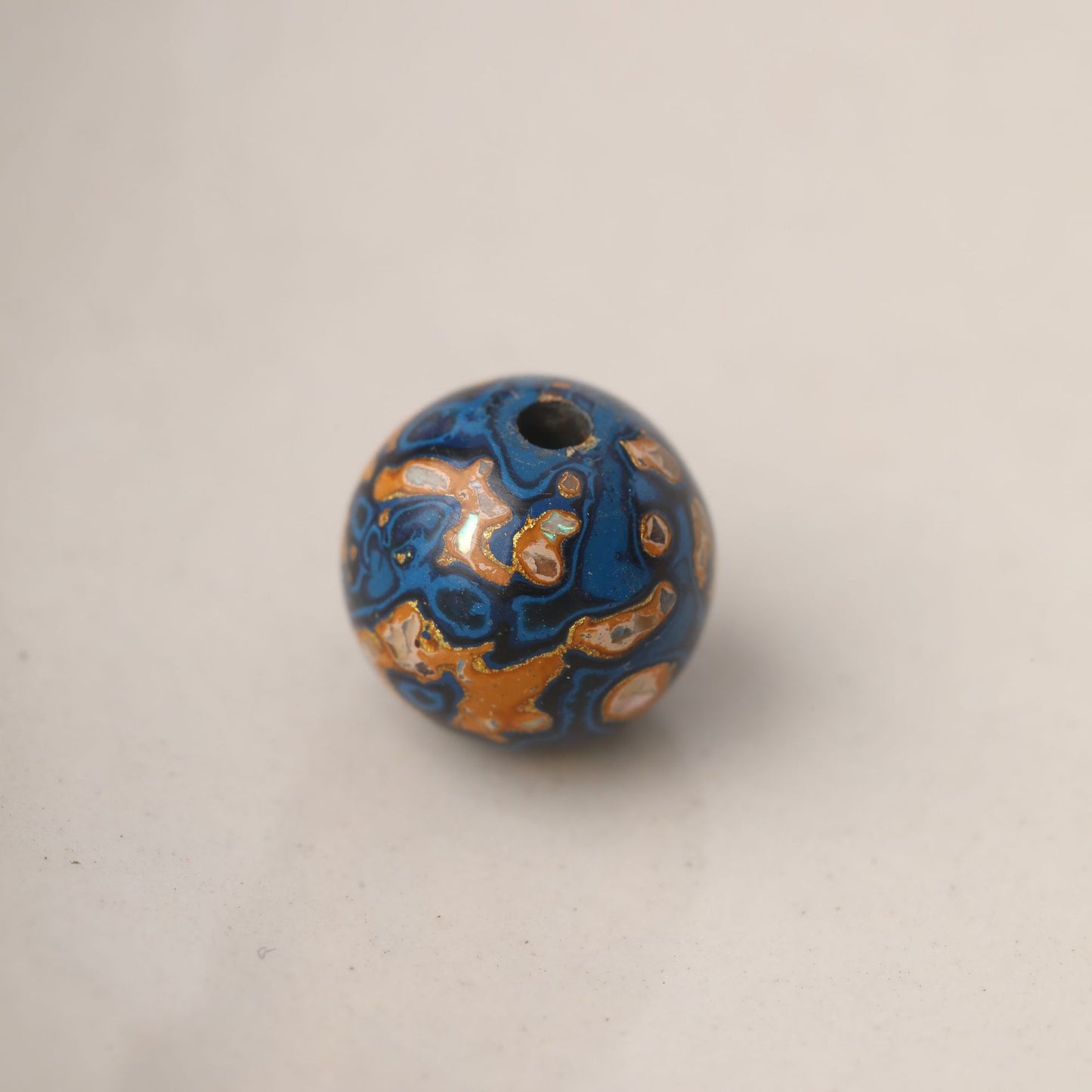 Paint Large Beads Inlaid Screw Scattered Single Bracelet