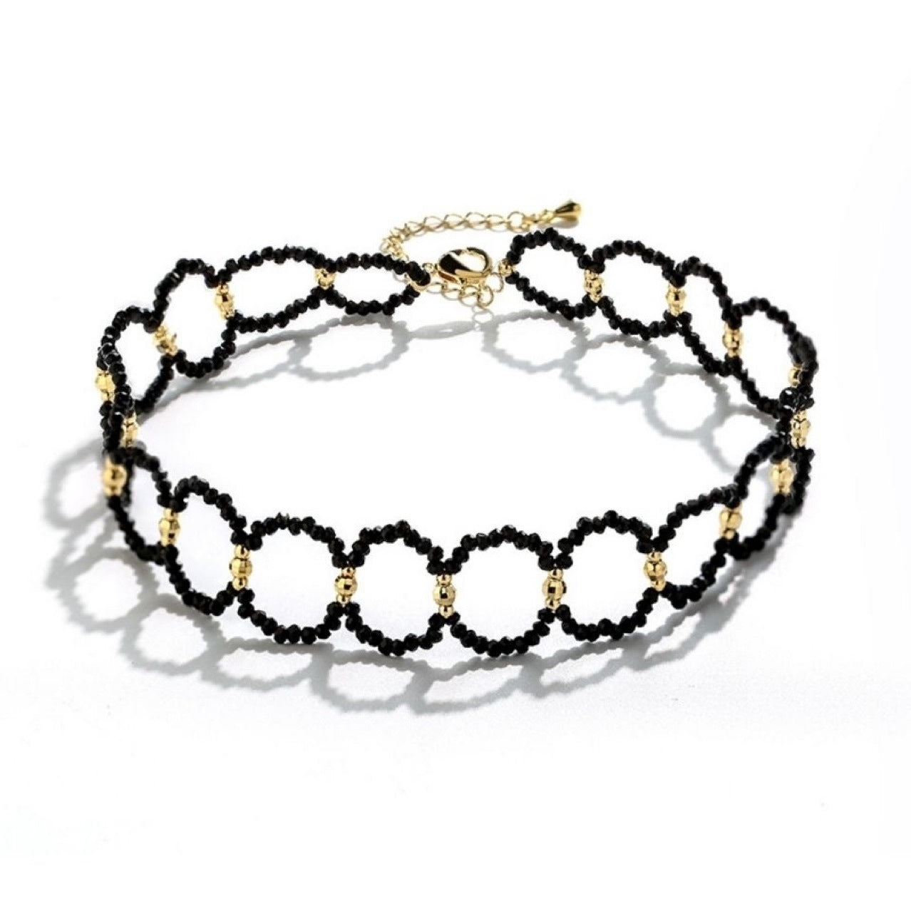 Black Clavicle Female Niche Design Collar Necklace