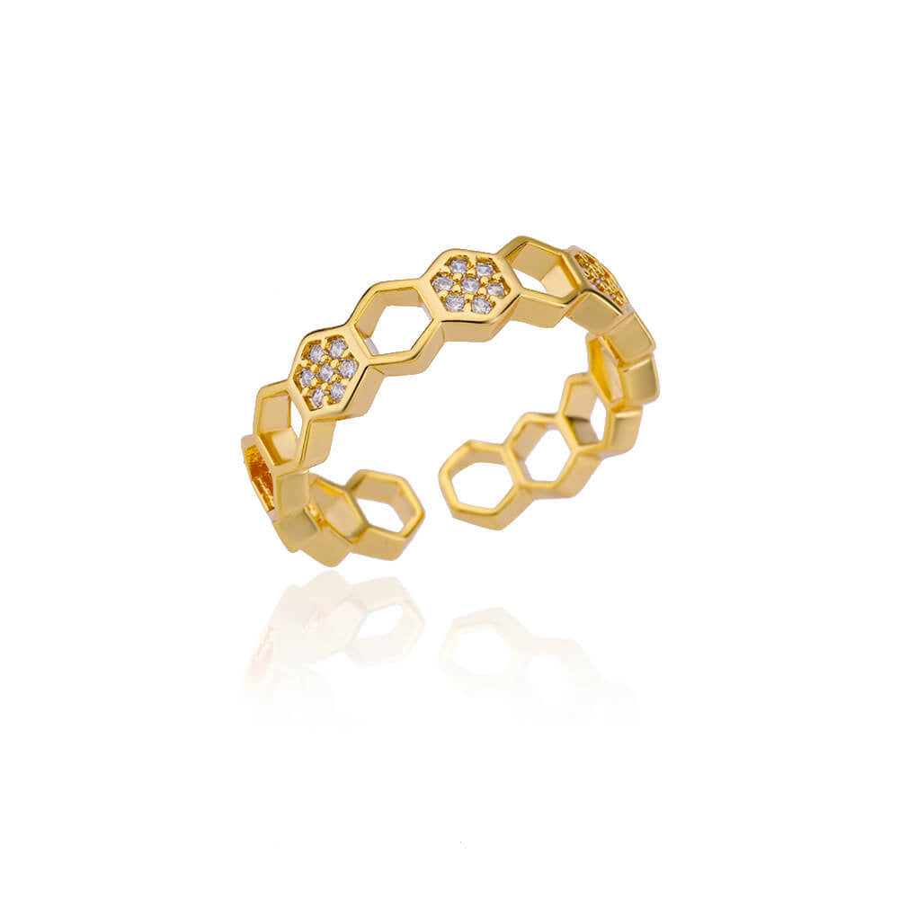 High Sense Niche Elegant Light Luxury Heart-shaped Index Finger Fashion Ring