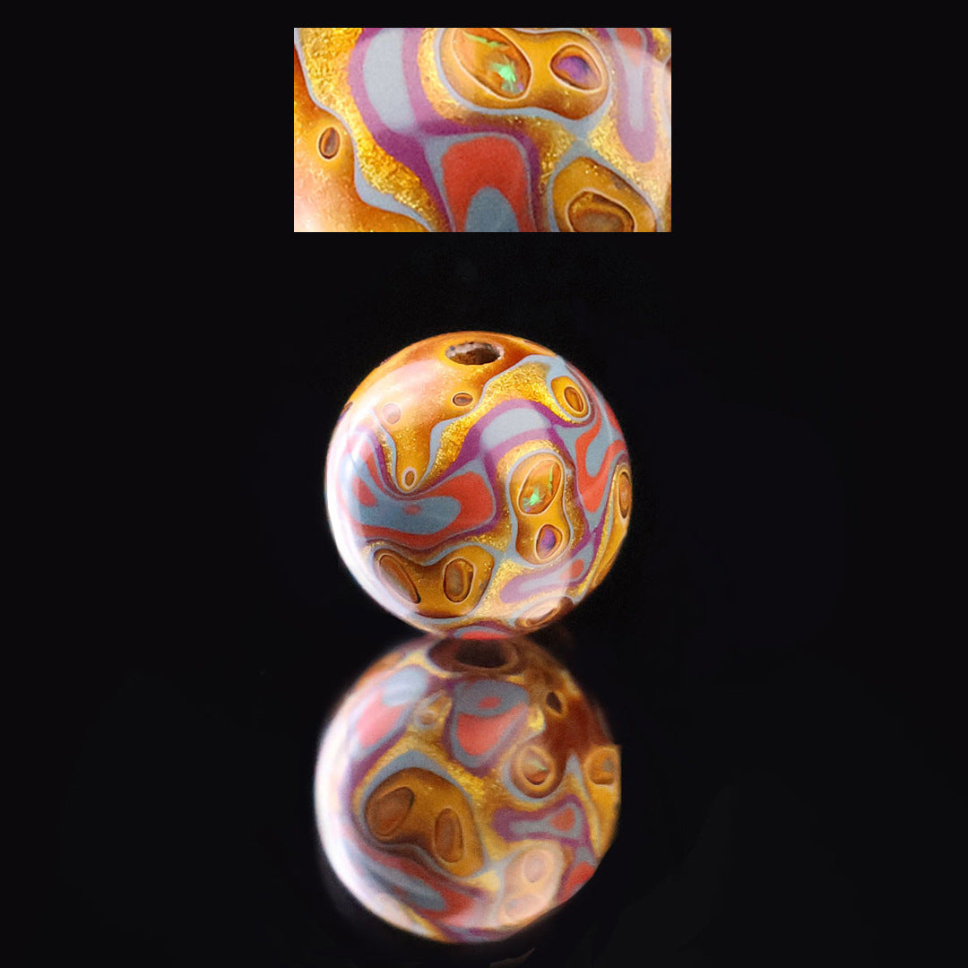 Paint Beads Opal Loose Wooden Beaded Rosewood Embryo Single Bracelets