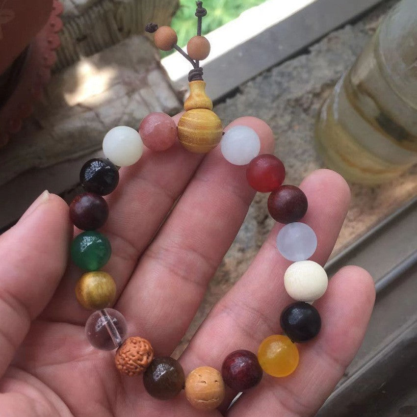 Alms Bowl Style Eighteen Prayer Beads String Decoration Bracelet
