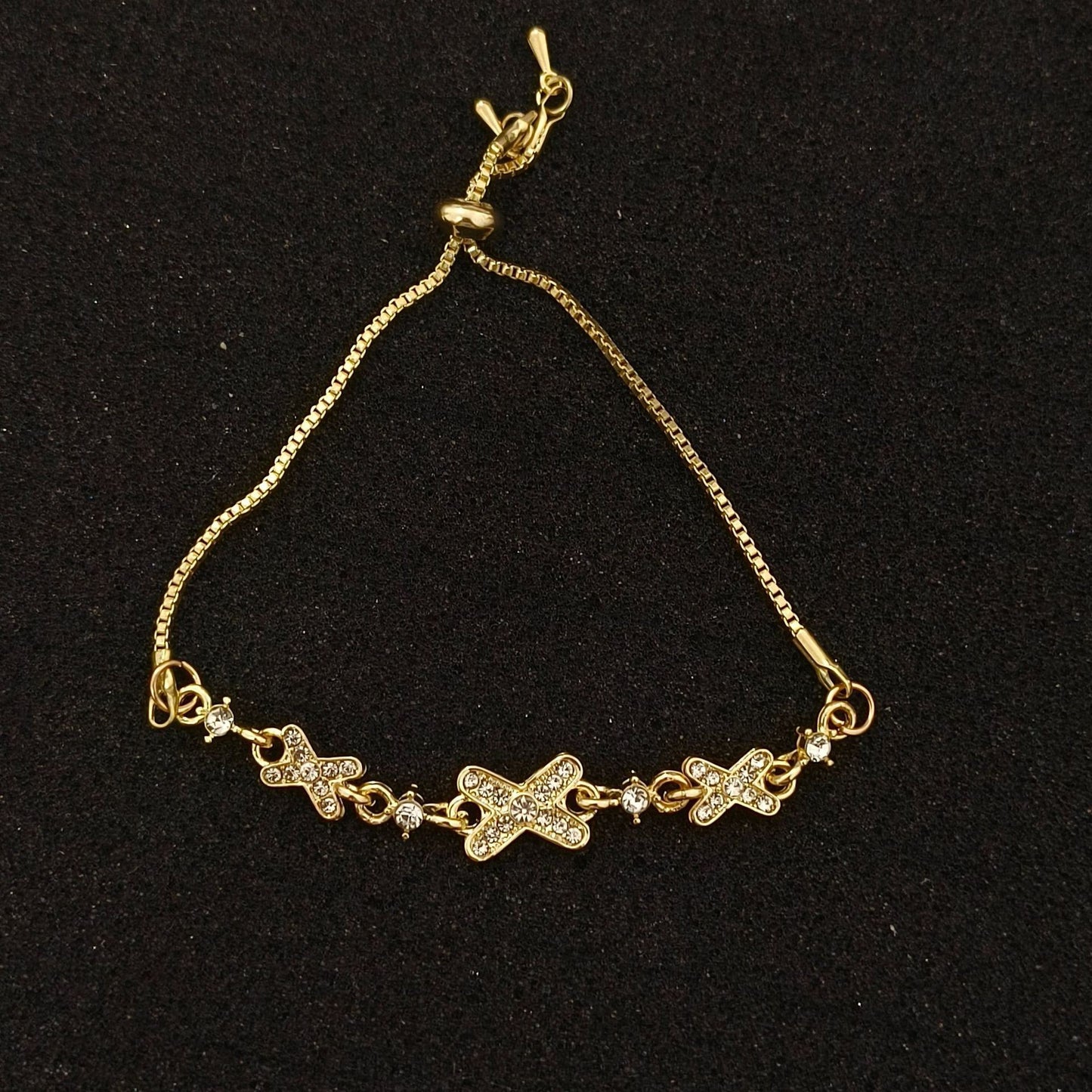 Beautiful Light Luxury High-grade Full Diamond Flash Trendy Temperamental Minority Bracelets